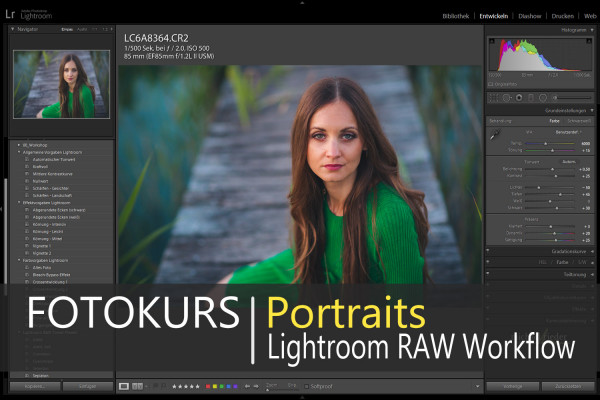 Portraits – Lightroom Workflow