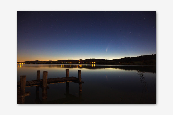 Komet über Pfäffikersee