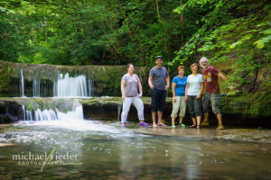 Gruppenbild des Foto-Walks im Küsnachter Tobel (09.06.2018)